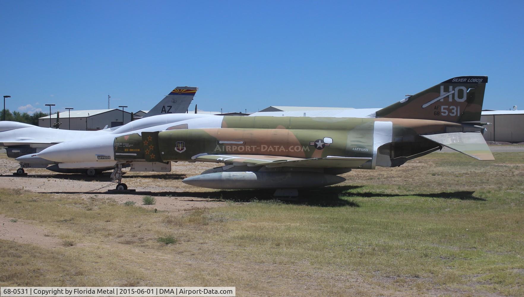 68-0531, 1968 McDonnell Douglas F-4E Phantom II C/N 3730, F-4E Phantom II