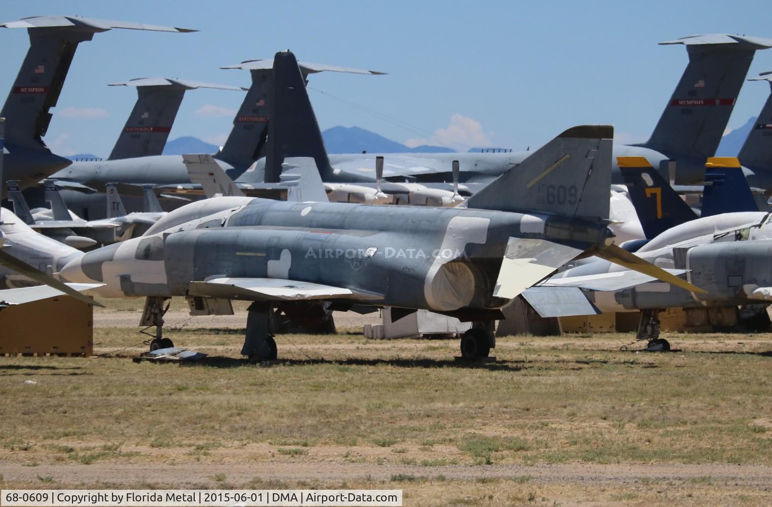 68-0609, 1968 McDonnell Douglas RF-4C Phantom II C/N 3665, RF-4C