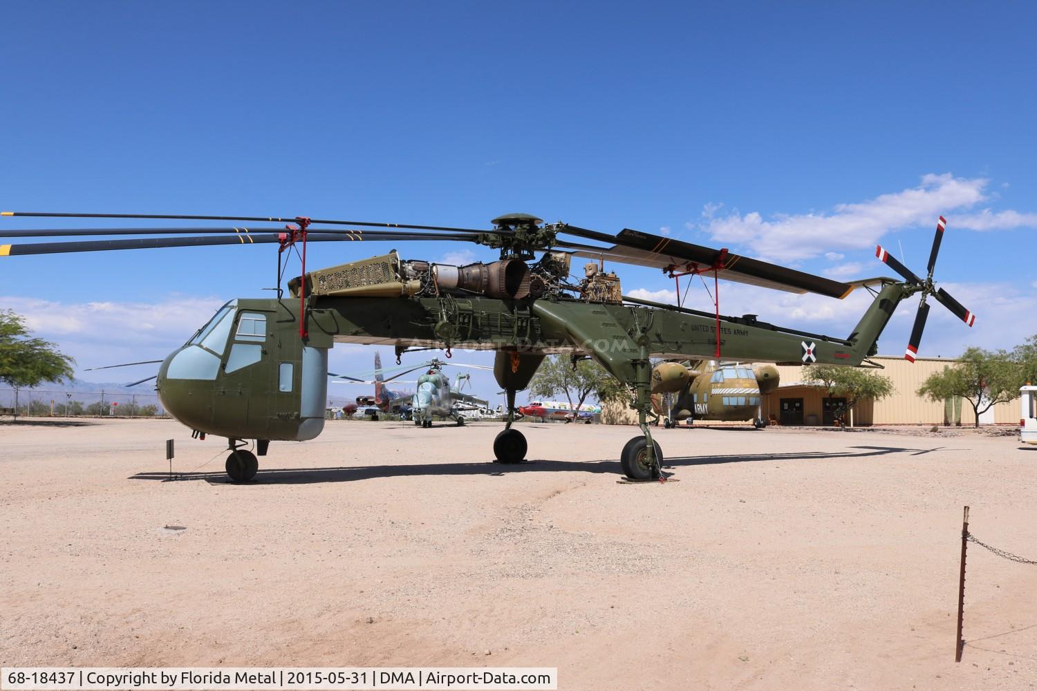 68-18437, 1968 Sikorsky CH-54A Tarhe C/N 64.039, CH-54A