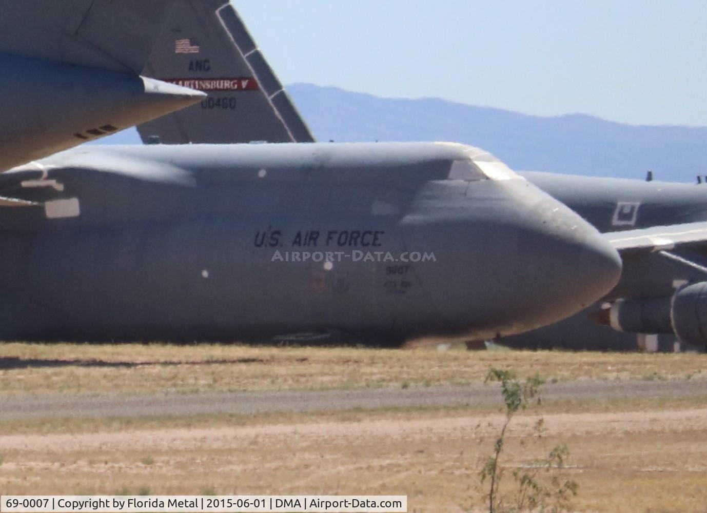 69-0007, 1969 Lockheed C-5A Galaxy C/N 500-0038, C-5A Galaxy