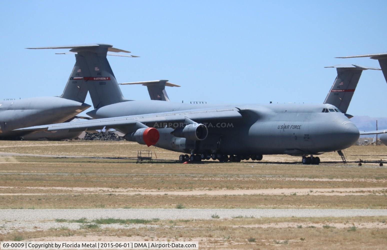 69-0009, 1969 Lockheed C-5A Galaxy C/N 500-0040, C-5A Galaxy
