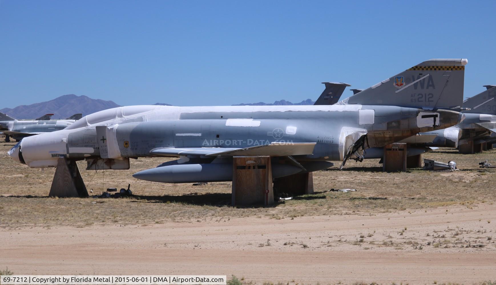 69-7212, 1969 McDonnell Douglas F-4G Phantom II C/N 3869, F-4G Phantom II