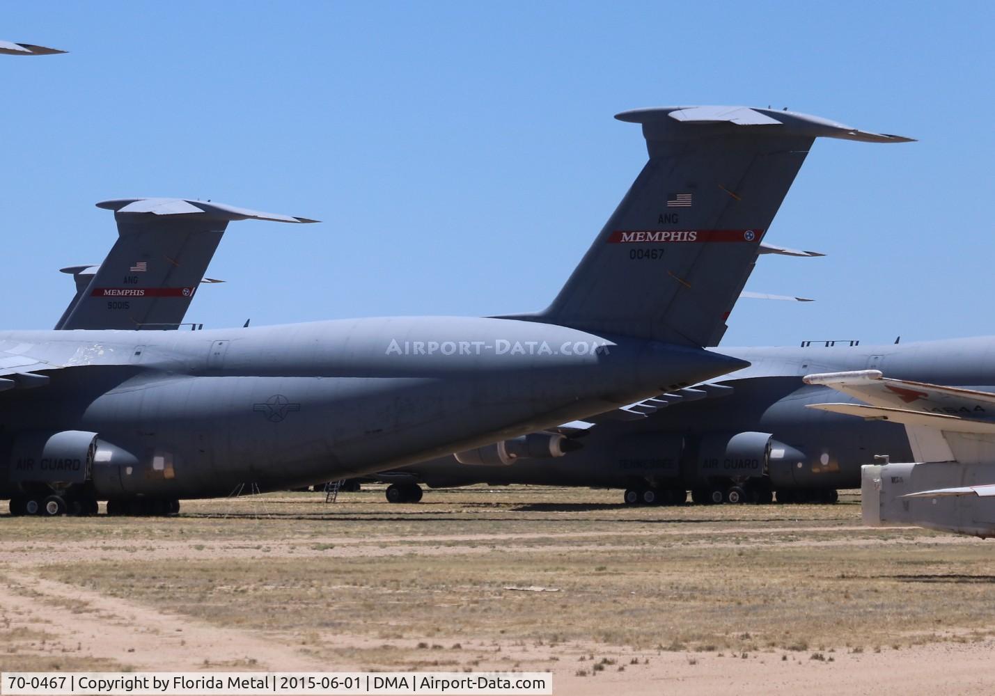 70-0467, 1970 Lockheed C-5A Galaxy C/N 500-0081, C-5A Galaxy