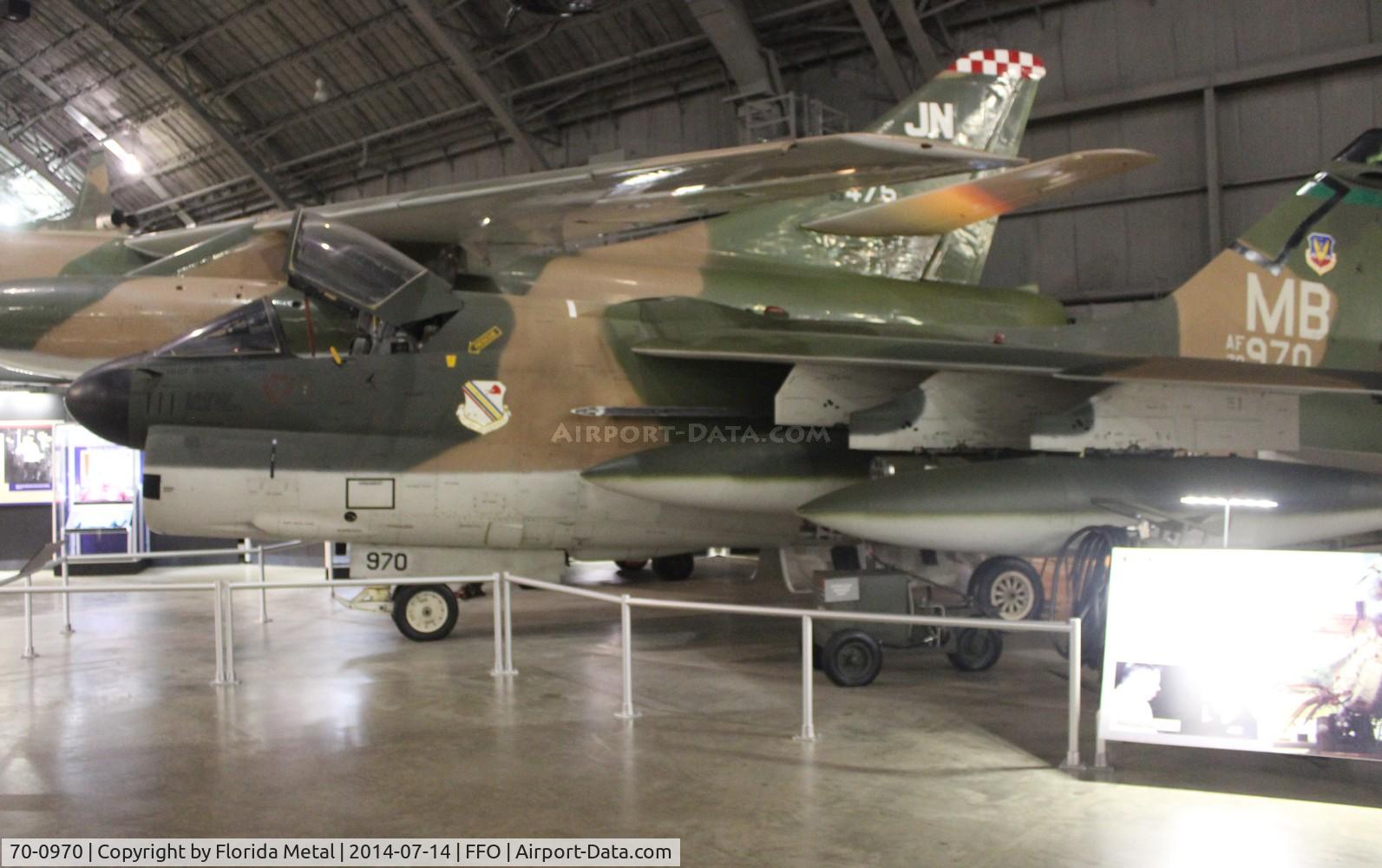 70-0970, 1970 LTV A-7D Corsair II C/N D-116, A-7D Corsair II