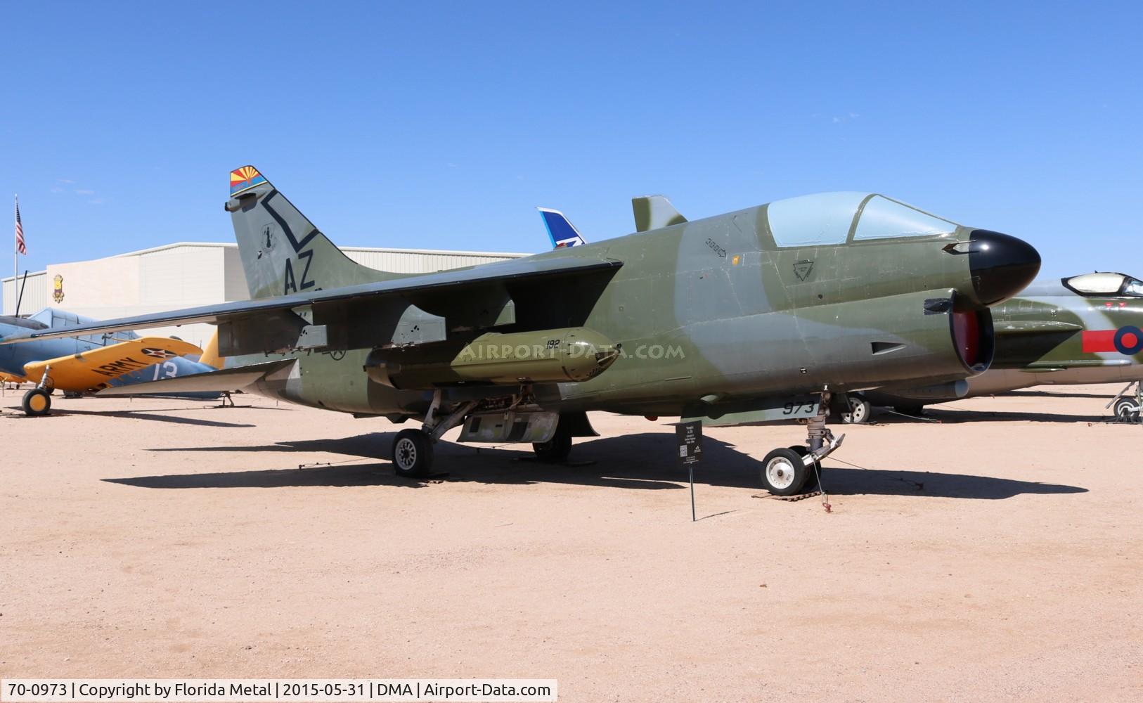 70-0973, 1970 LTV A-7D Corsair II C/N D-119, A-7D Corsair II