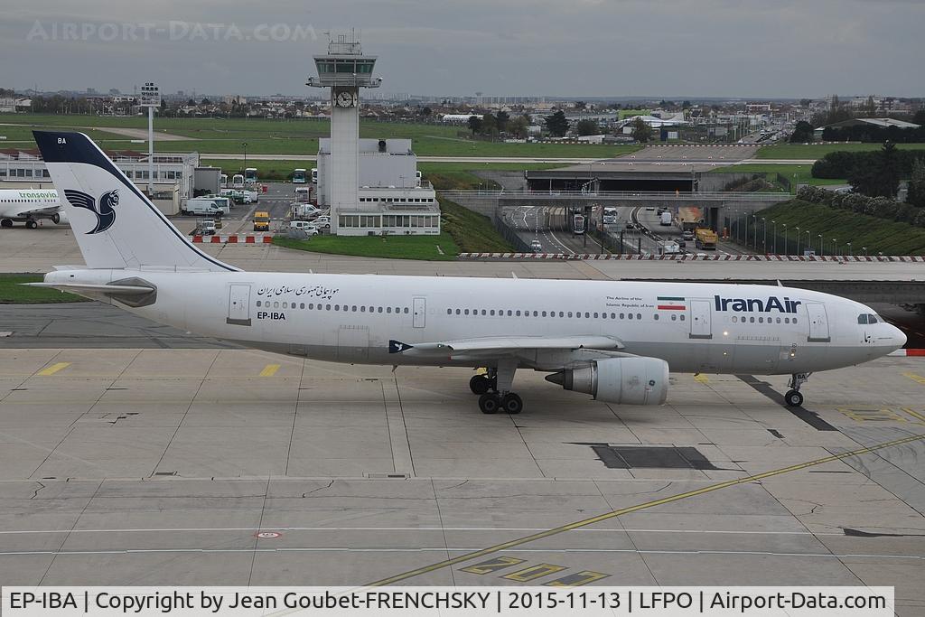 EP-IBA, 1993 Airbus A300B4-605R C/N 723, IR732 to Tehran (IKA)