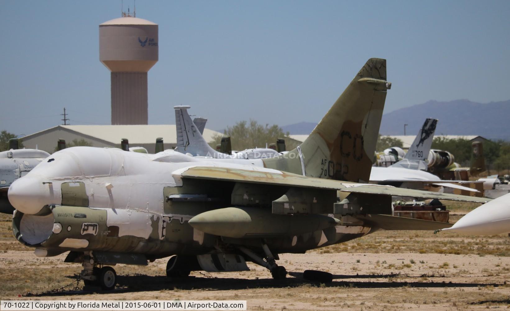 70-1022, 1970 LTV A-7D Corsair II C/N D168, A-7D Corsair II