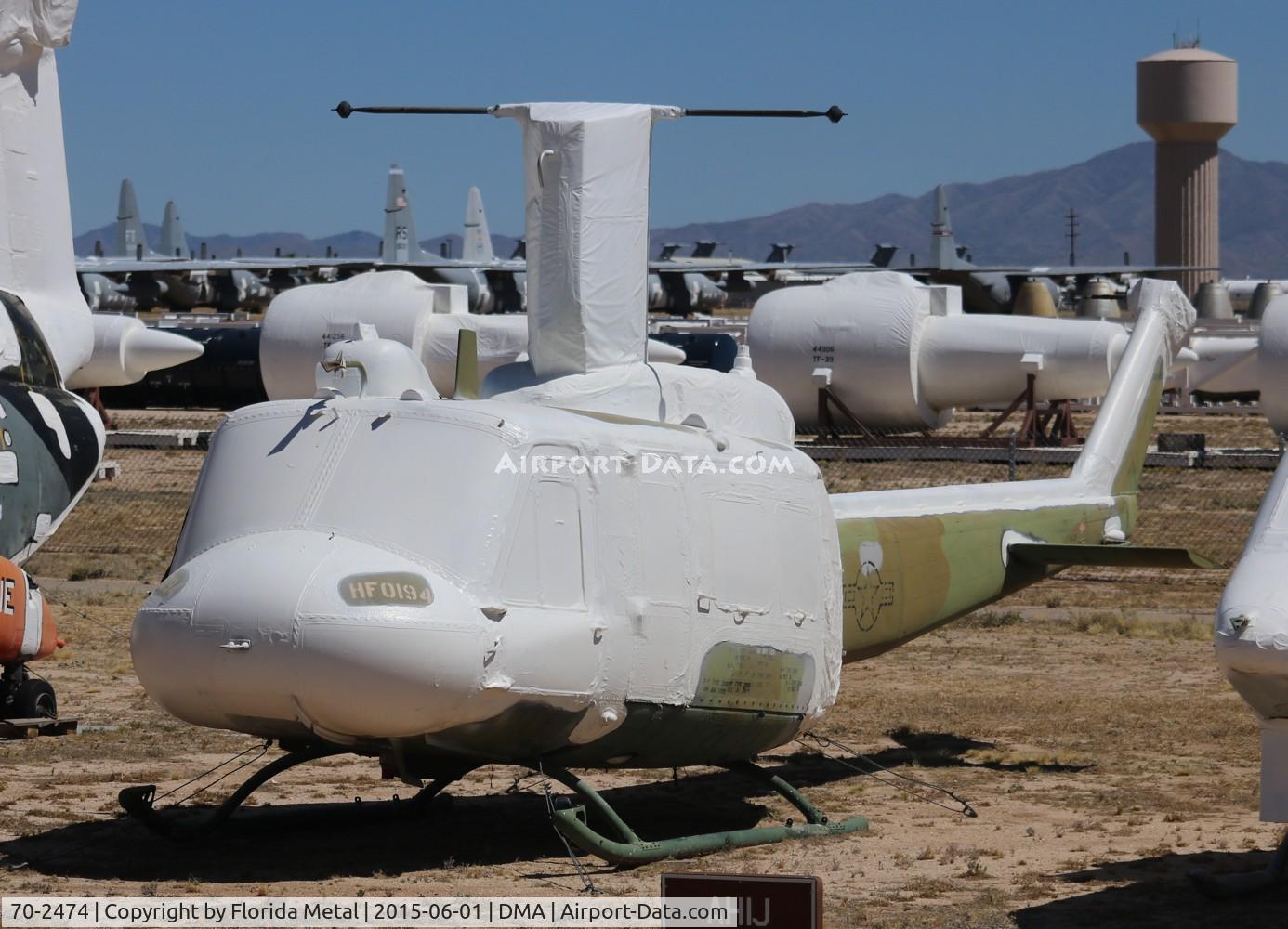 70-2474, Bell HH-1H Iroquois C/N 17118, HH-1H Iroquois