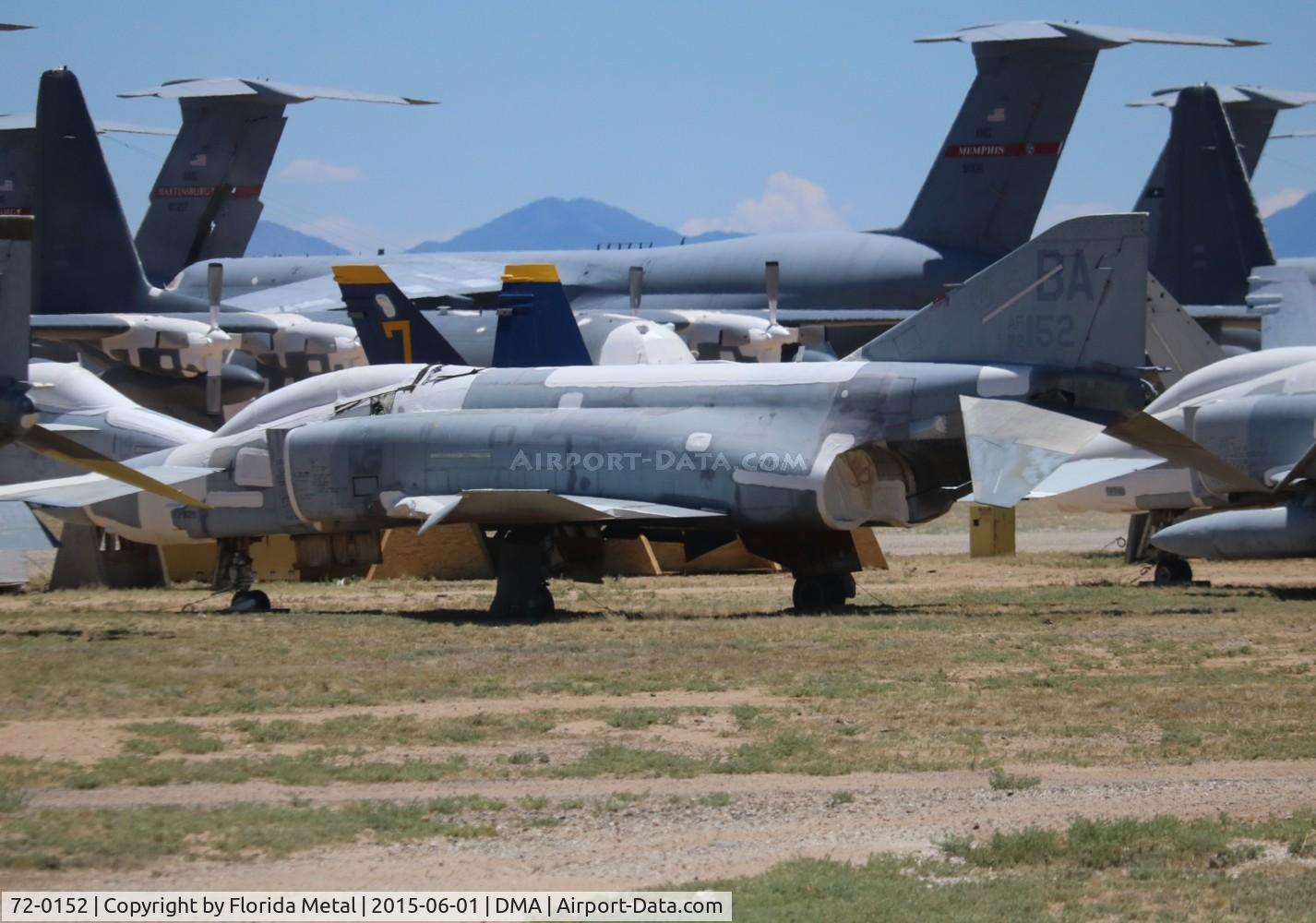 72-0152, 1972 McDonnell Douglas RF-4C Phantom II C/N 4338, RF-4C
