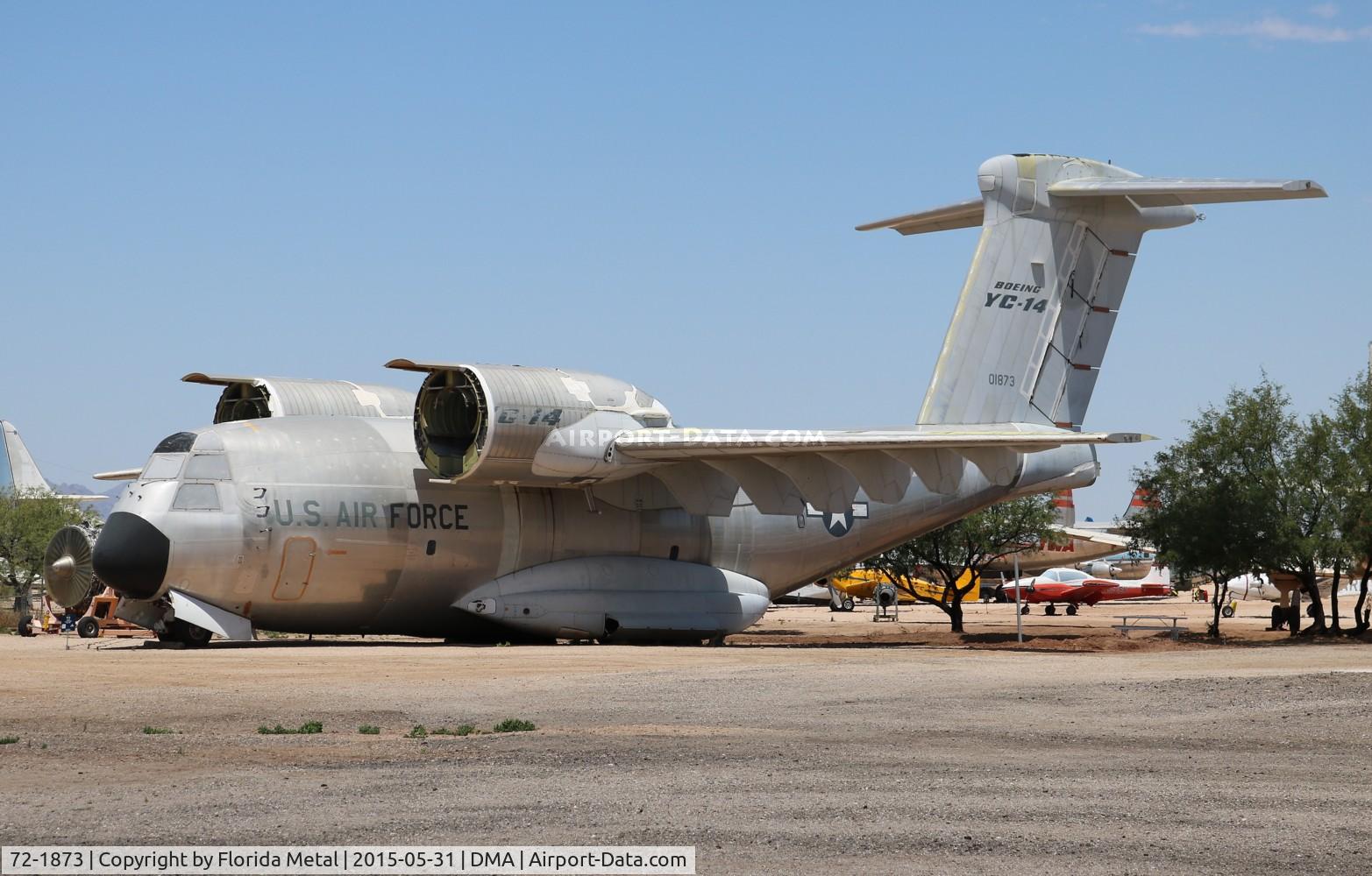 72-1873, 1972 Boeing YC-14A-BN C/N P 1, YC-14A