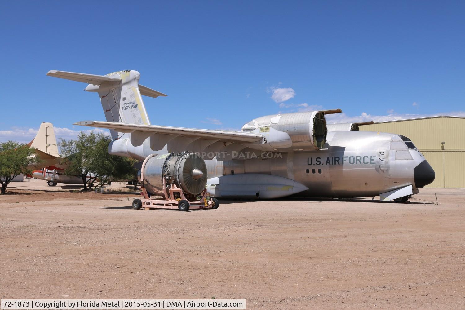 72-1873, 1972 Boeing YC-14A-BN C/N P 1, YC-14A