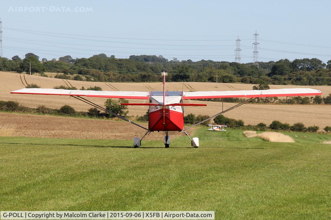 G-POLL, 2004 Best Off Skyranger 912(1) C/N BMAA/HB/290, Best Off Skyranger 912(1) heads off down the taxiway for a 26 take off, Fishburn Airfield, September 6th 2015.