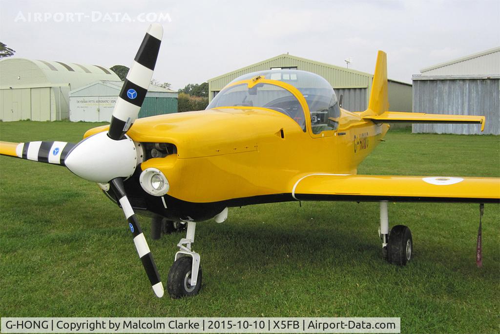 G-HONG, 1988 Slingsby T-67M-200 Firefly C/N 2060, Slingsby T-67M-200 Firefly, Fishburn Airfield, October 10th 2015.