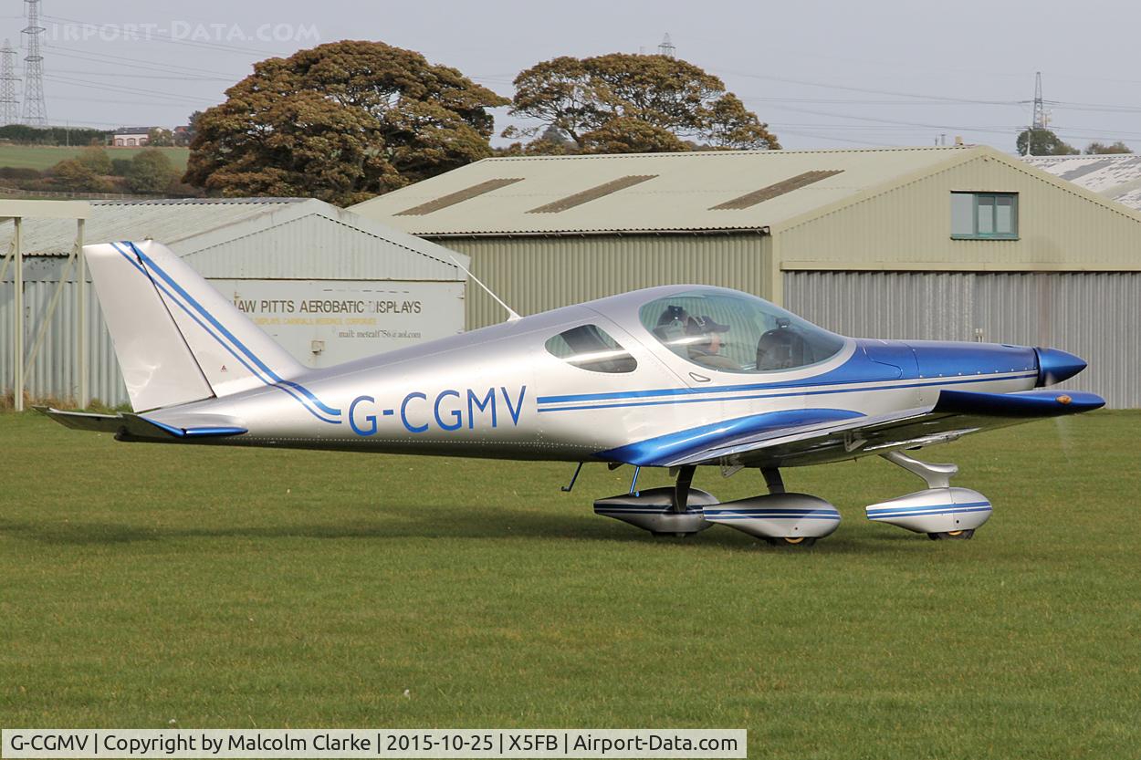 G-CGMV, 2010 Roko Aero NG4 HD C/N 031/2010, Roko Aero NG4 HD at Fishburn Airfield, October 25th 2015.