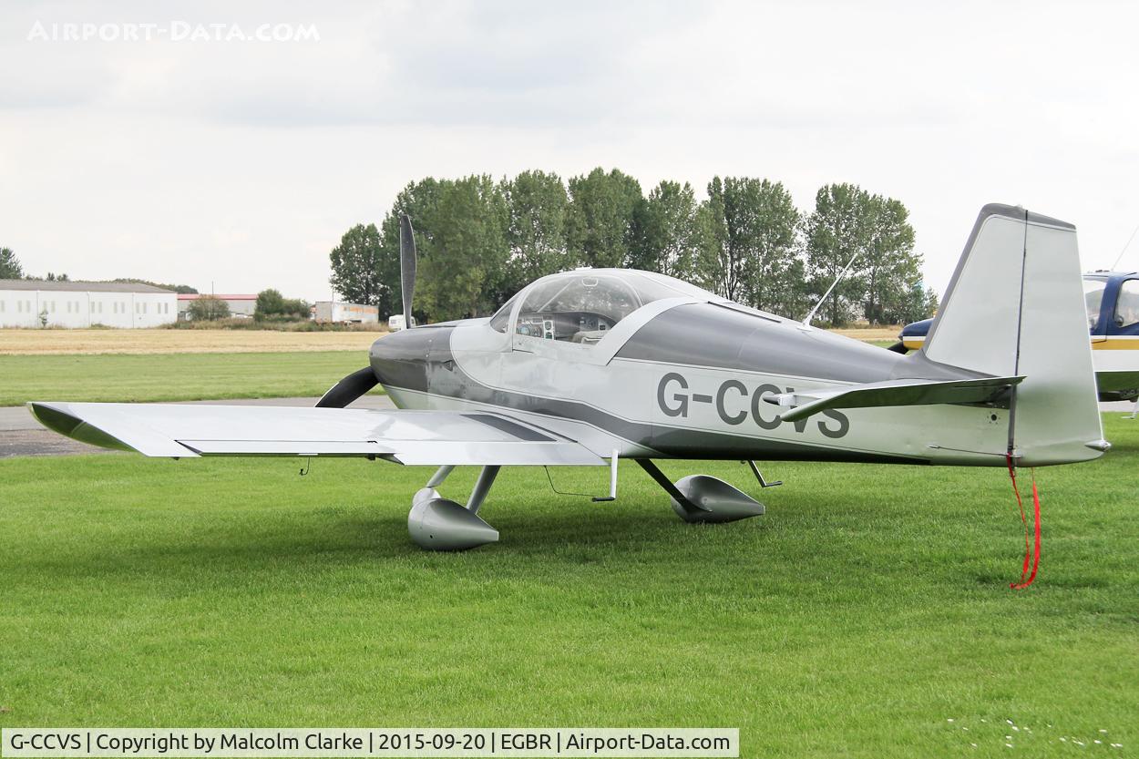 G-CCVS, 2010 Vans RV-6A C/N PFA 181A-13413, Vans RV-6A at The Real Aeroplane Club's Helicopter Fly-In, Breighton Airfield, September 20th 2015.