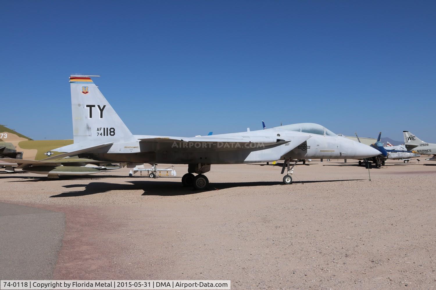 74-0118, 1974 McDonnell Douglas F-15A Eagle C/N 0094/A070, F-15A Eagle