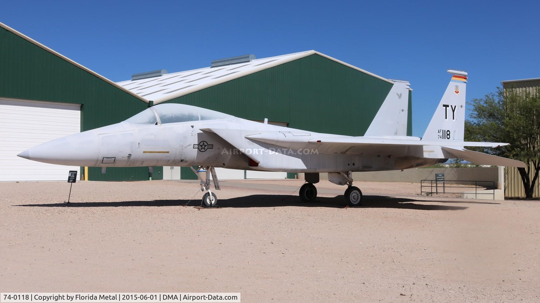 74-0118, 1974 McDonnell Douglas F-15A Eagle C/N 0094/A070, F-15A Eagle