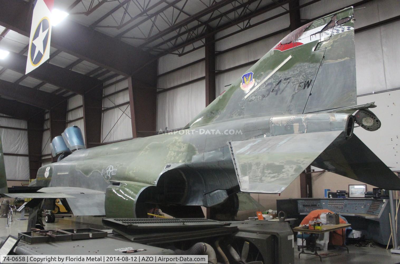 74-0658, 1974 McDonnell Douglas F-4E Phantom II C/N 4809, F-4E Phantom II