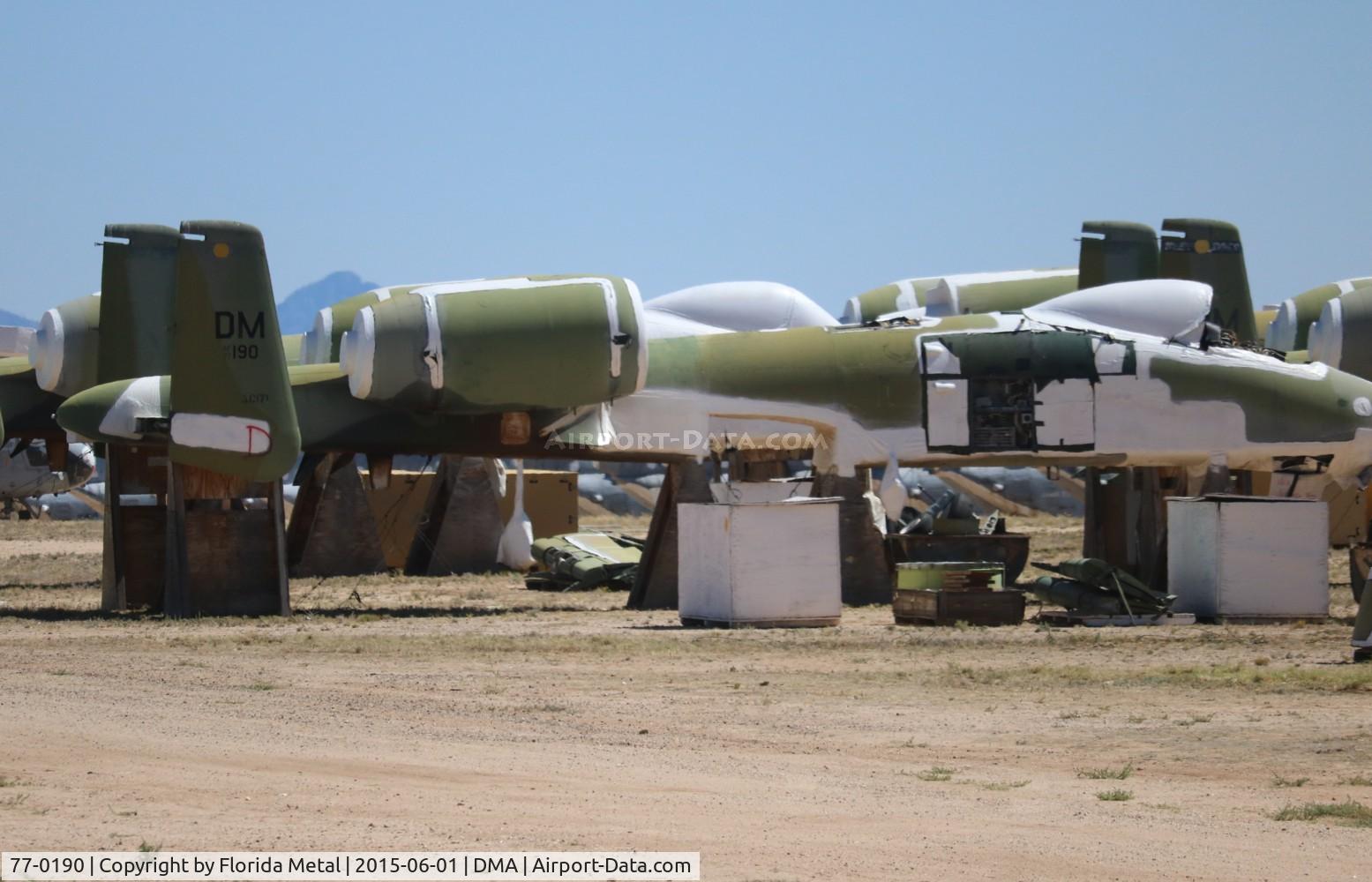 77-0190, 1977 Fairchild Republic A-10A Thunderbolt II C/N A10-0115, A-10A
