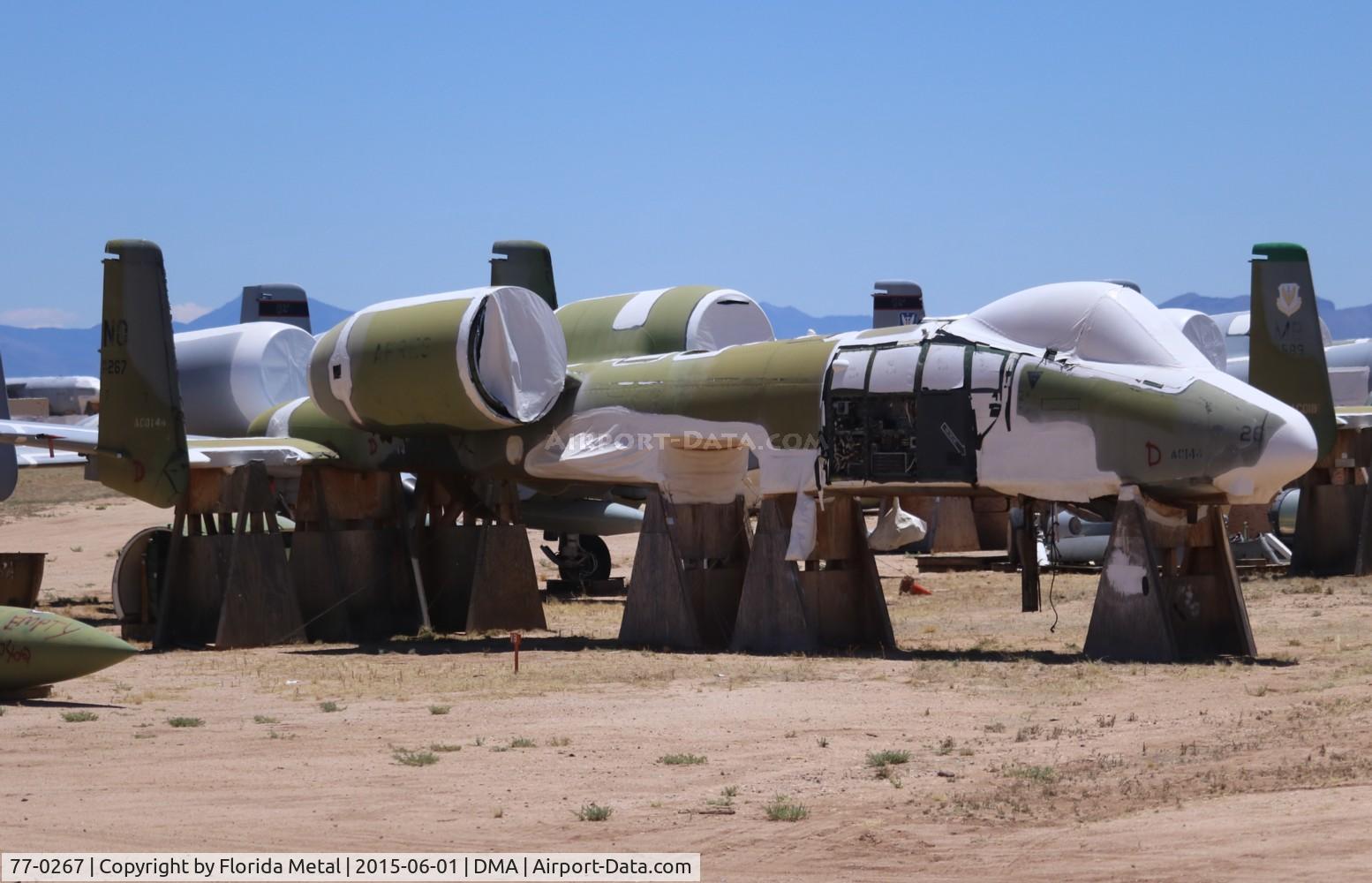 77-0267, 1977 Fairchild Republic A-10A Thunderbolt II C/N A10-0192, A-10A