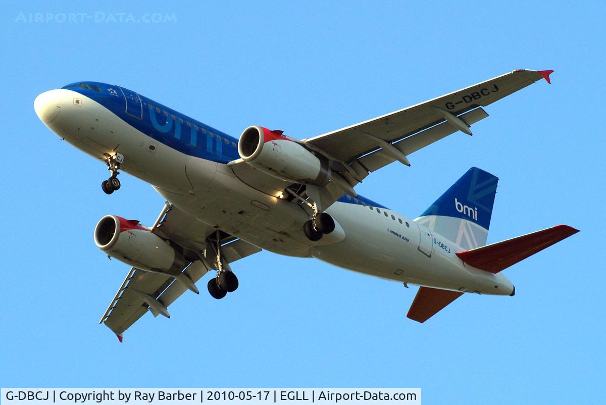 G-DBCJ, 2006 Airbus A319-131 C/N 2981, Airbus A319-131 [2981] (bmi British Midland) Home~G 17/05/2010. On approach 27R.