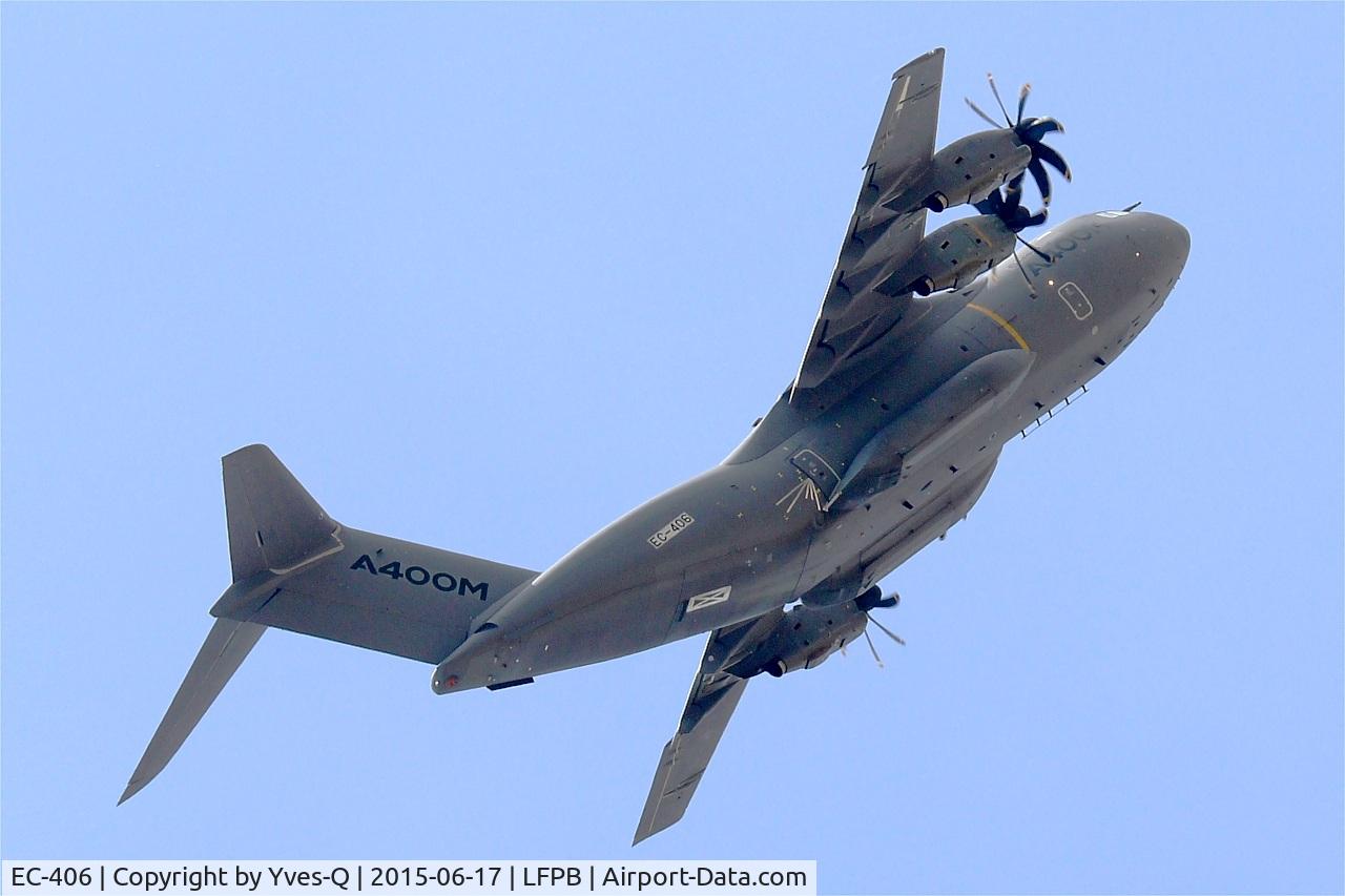 EC-406, 2011 Airbus A400M-180 Atlas C/N 006, Airbus A-400M Atlas, On display, Paris-Le Bourget (LFPB-LBG) Air show 2015