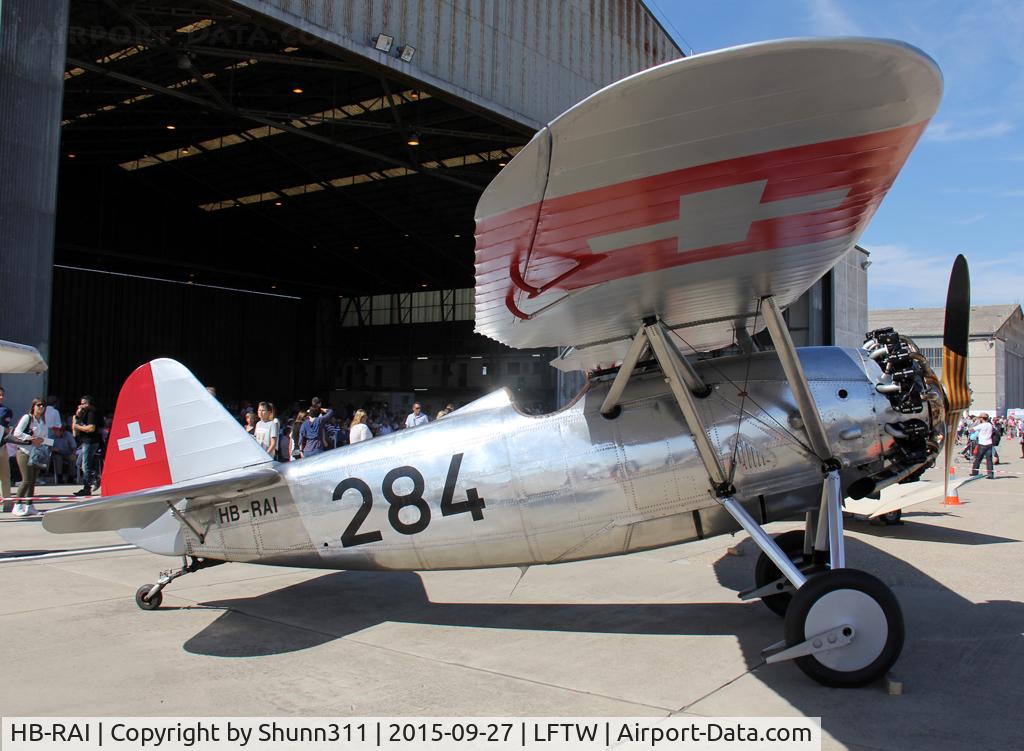 HB-RAI, 1931 Dewoitine D.26 C/N 276, Exhibited during FNI Airshow 2015