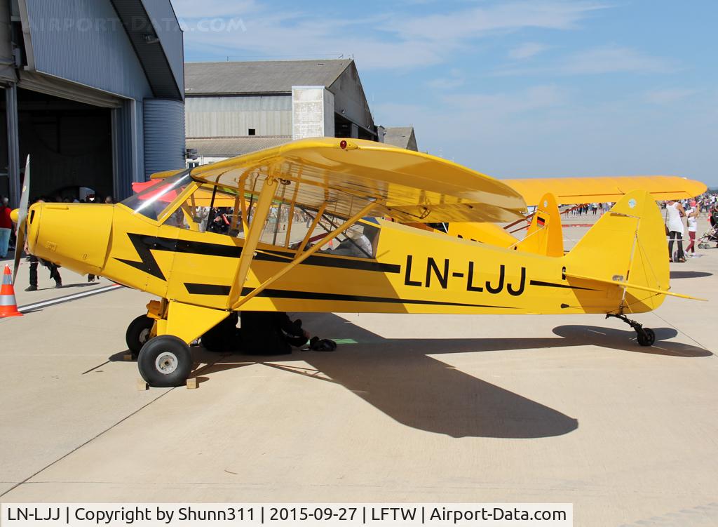 LN-LJJ, 1953 Piper L-18C Super Cub (PA-18-95) C/N 18-3088, Exhibited during FNI Airshow 2015