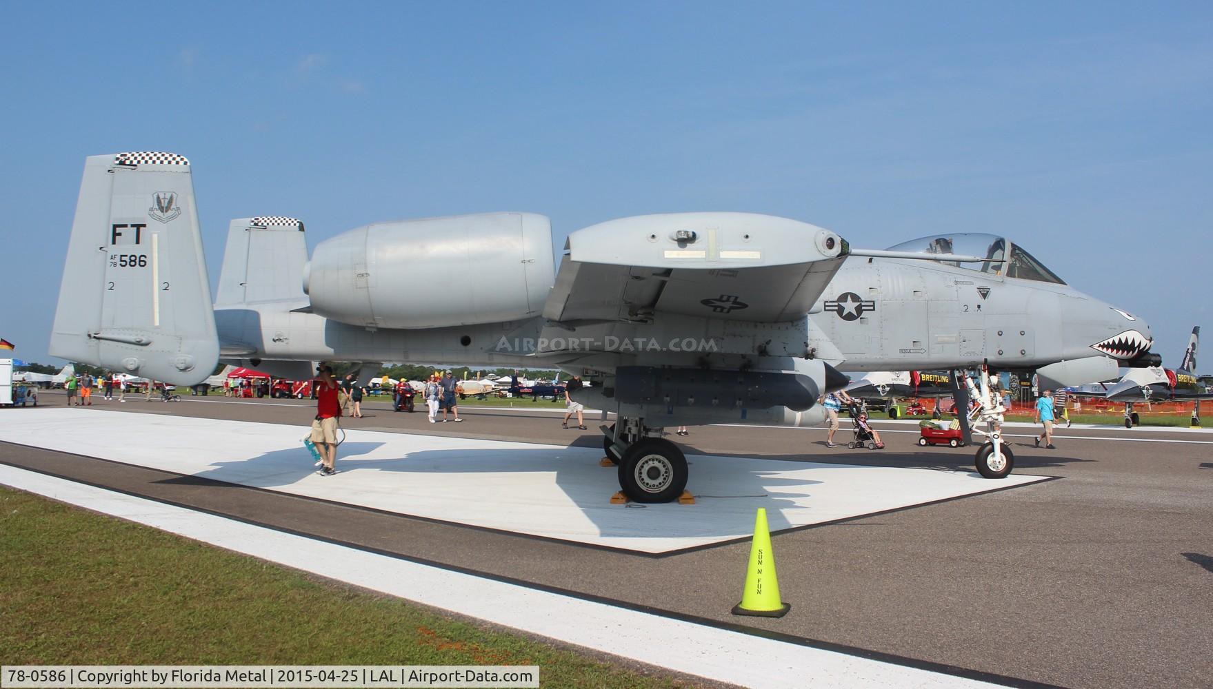78-0586, 1978 Fairchild Republic A-10C Thunderbolt II C/N A10-0206, A-10C