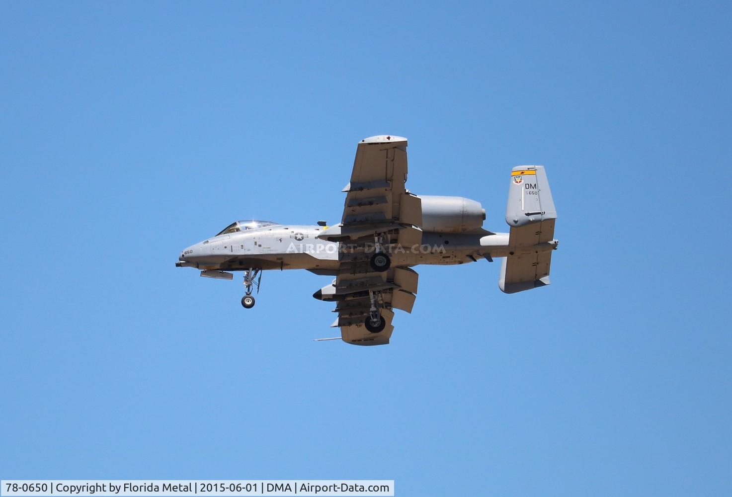 78-0650, 1978 Fairchild Republic A-10C Thunderbolt II C/N A10-0270, A-10C