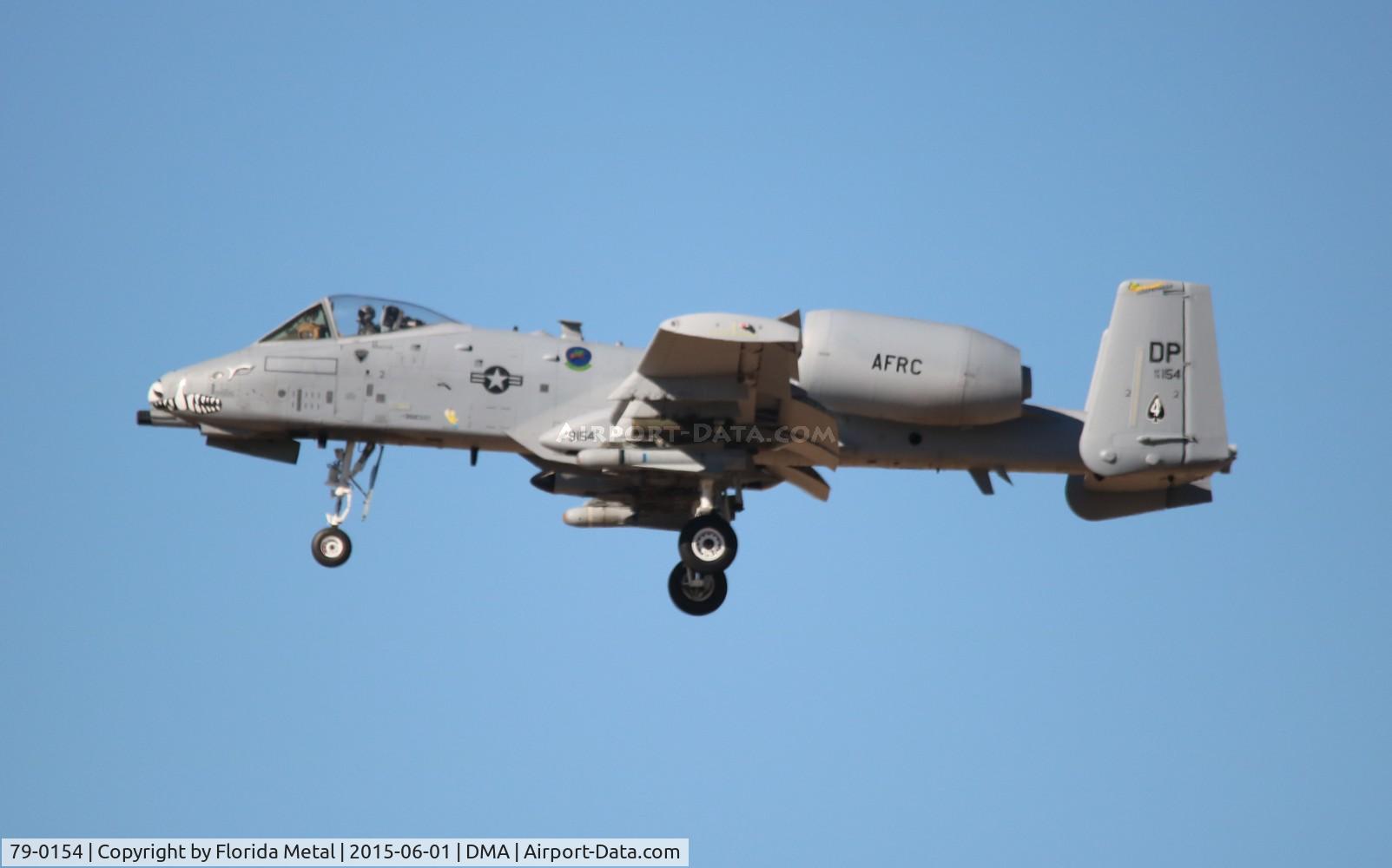 79-0154, 1979 Fairchild Republic A-10C Thunderbolt II C/N A10-0418, A-10C