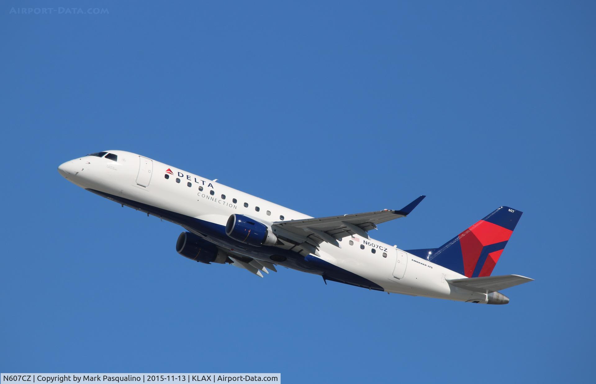 N607CZ, 2007 Embraer 170SU (ERJ-170-100SU) C/N 17000192, ERJ 170-200 LR