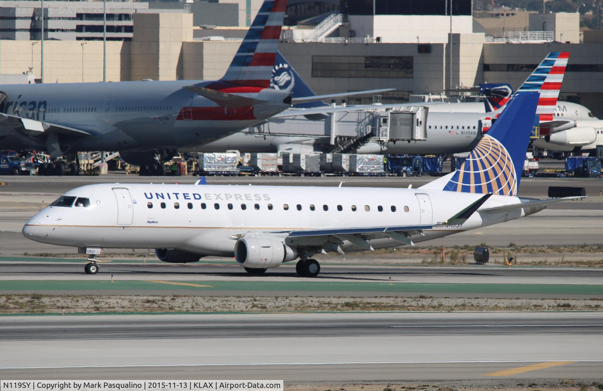 N119SY, 2014 Embraer 175LR (ERJ-170-200LR) C/N 17000421, ERJ 170-200 LR