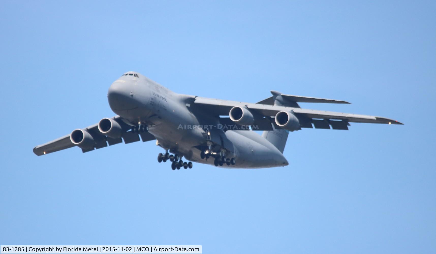 83-1285, 1983 Lockheed C-5M Super Galaxy C/N 500-0082, C-5M Super Galaxy