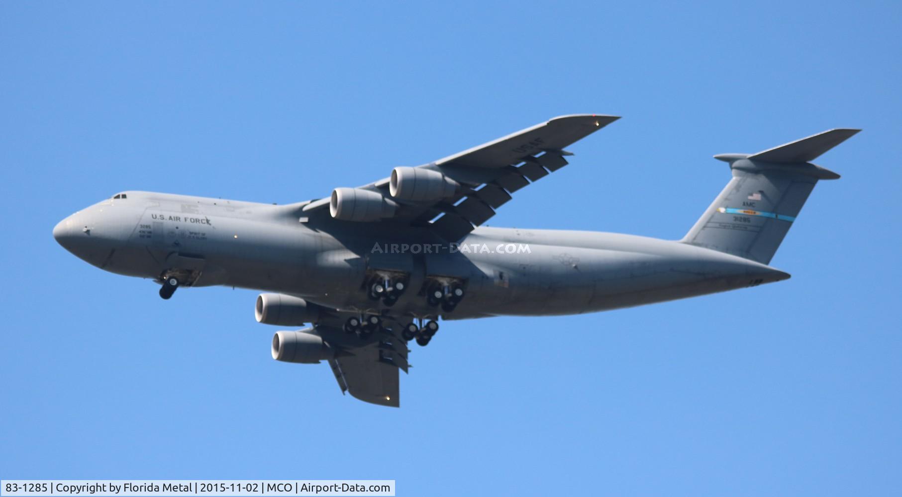 83-1285, 1983 Lockheed C-5M Super Galaxy C/N 500-0082, C-5M Super Galaxy