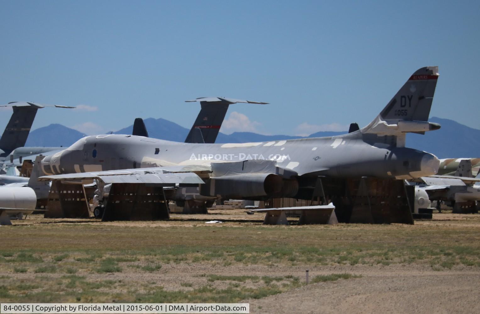 84-0055, 1984 Rockwell B-1B Lancer C/N 15, B-1B 