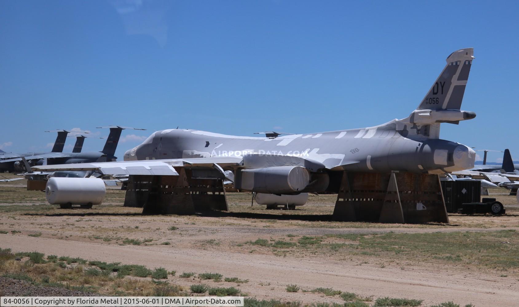 84-0056, 1984 Rockwell B-1B Lancer C/N 16, B-1B Sweet Sixteen