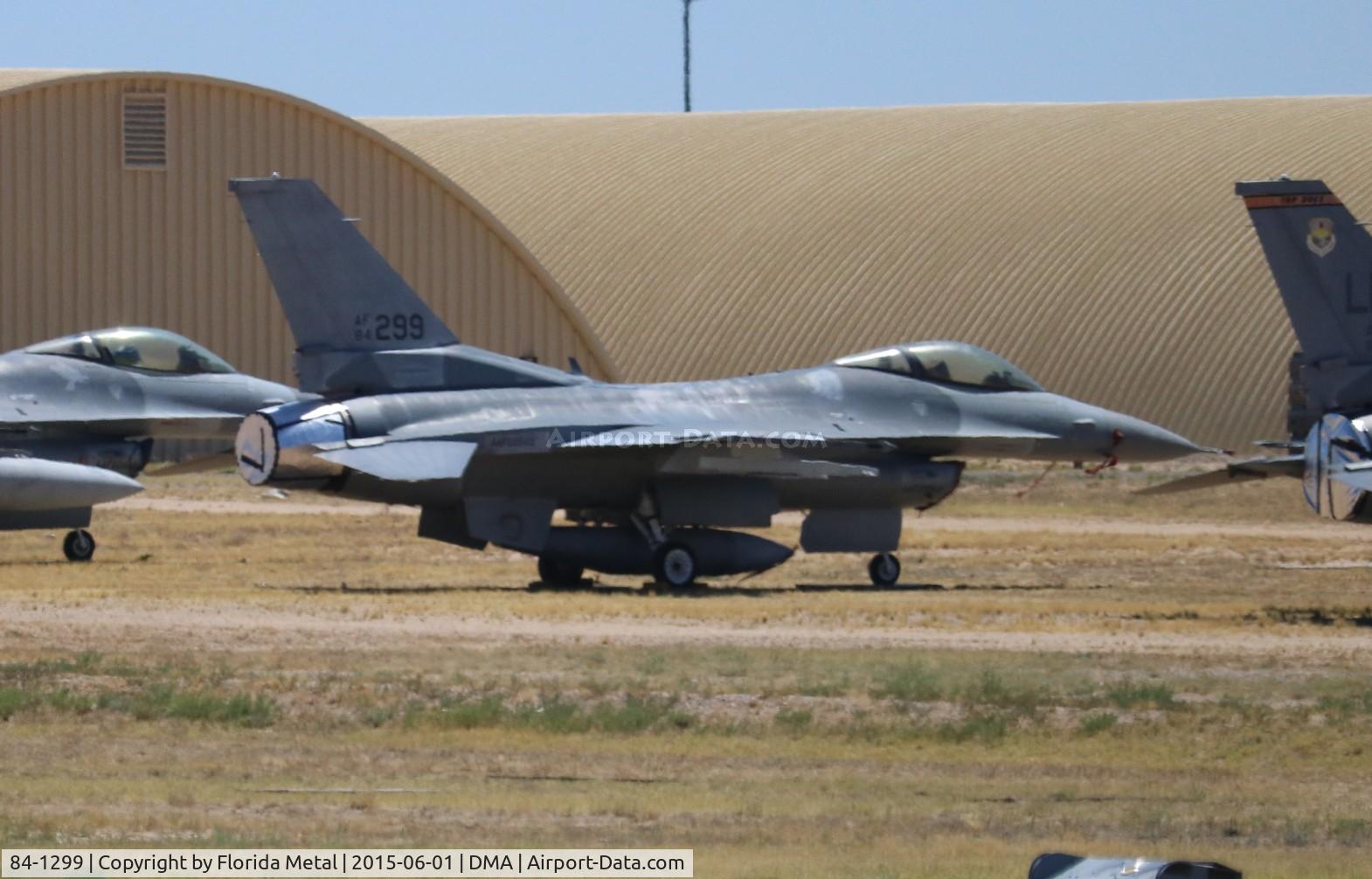 84-1299, 1984 General Dynamics F-16C Fighting Falcon C/N 5C-136, F-16C