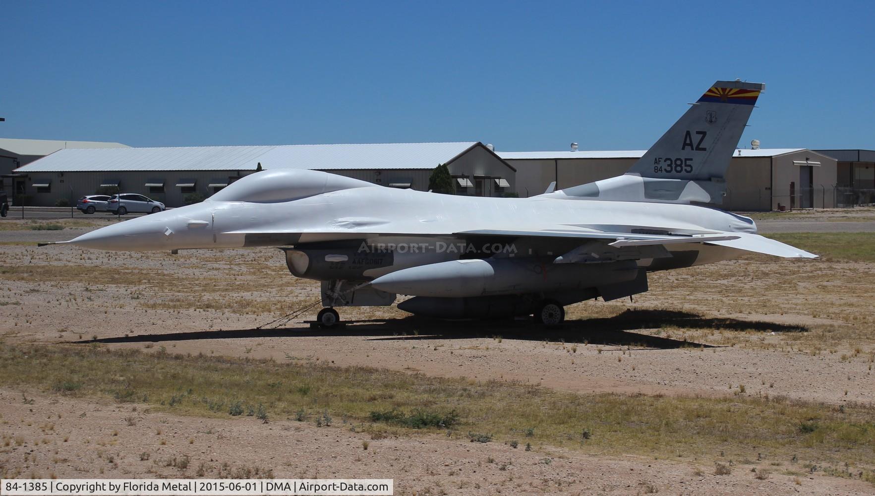 84-1385, 1984 General Dynamics F-16C Fighting Falcon C/N 5C-167, F-16C
