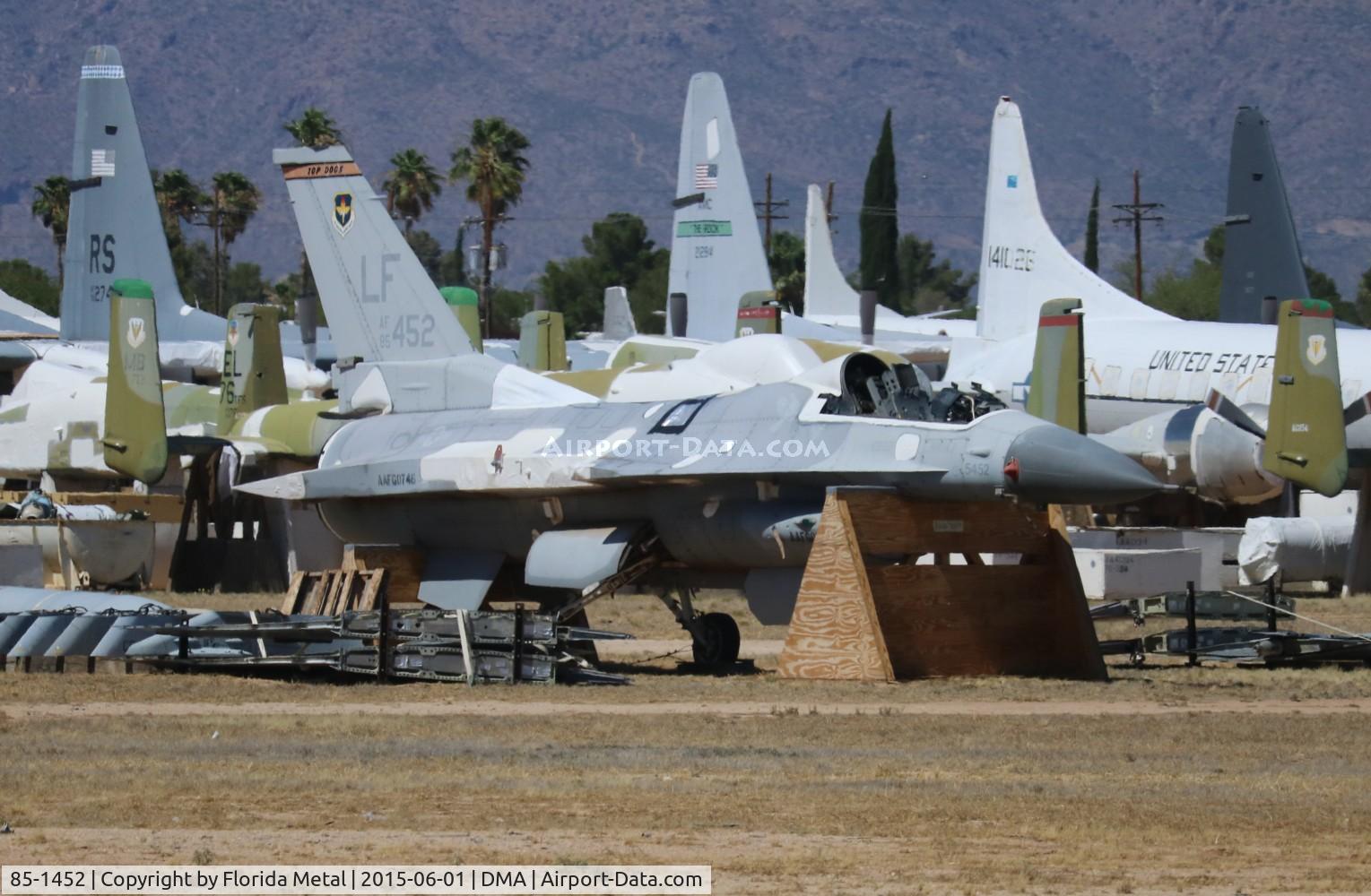 85-1452, General Dynamics F-16C Fighting Falcon C/N 5C-232, F-16C
