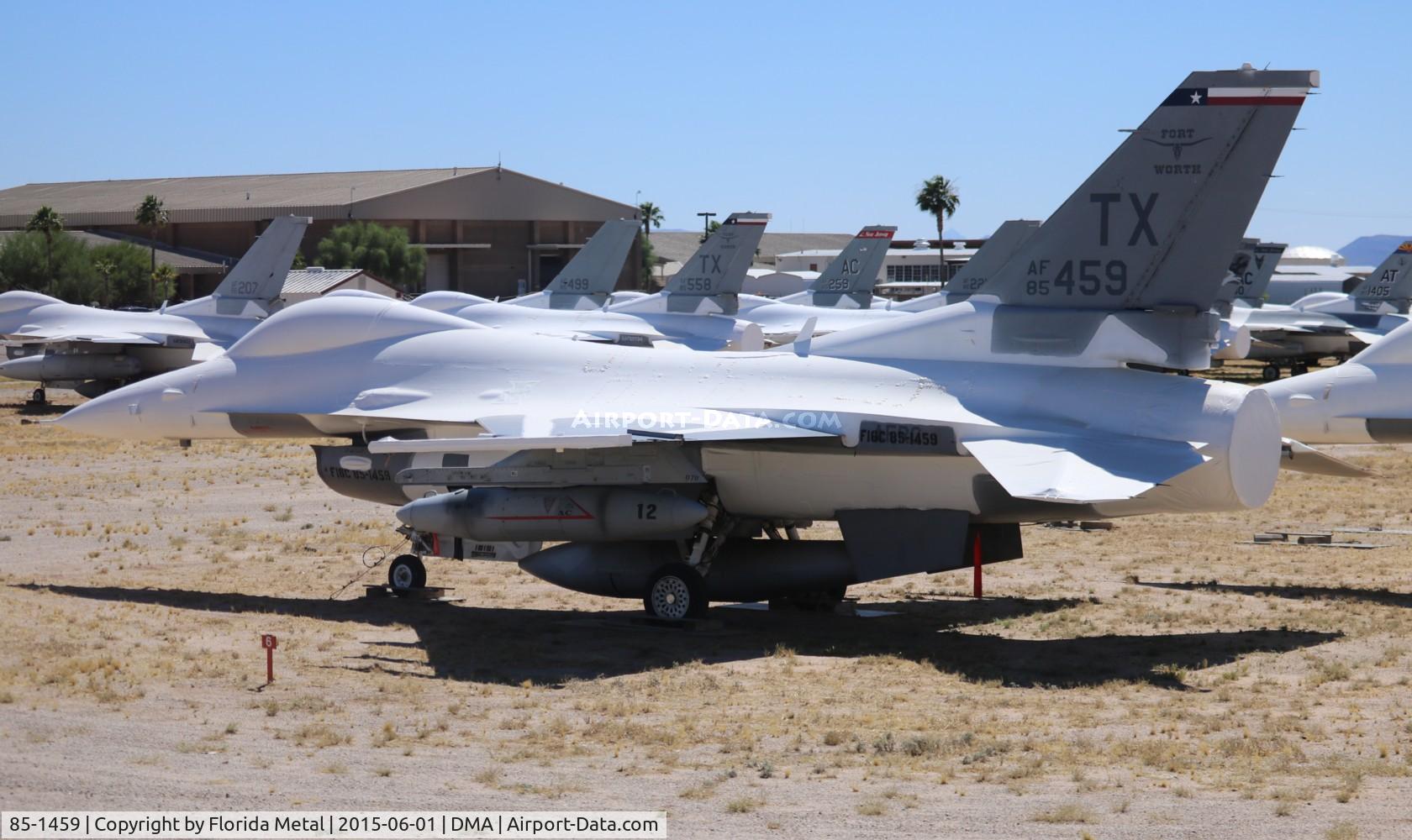 85-1459, 1985 General Dynamics F-16C Fighting Falcon C/N 5C-239, F-16C