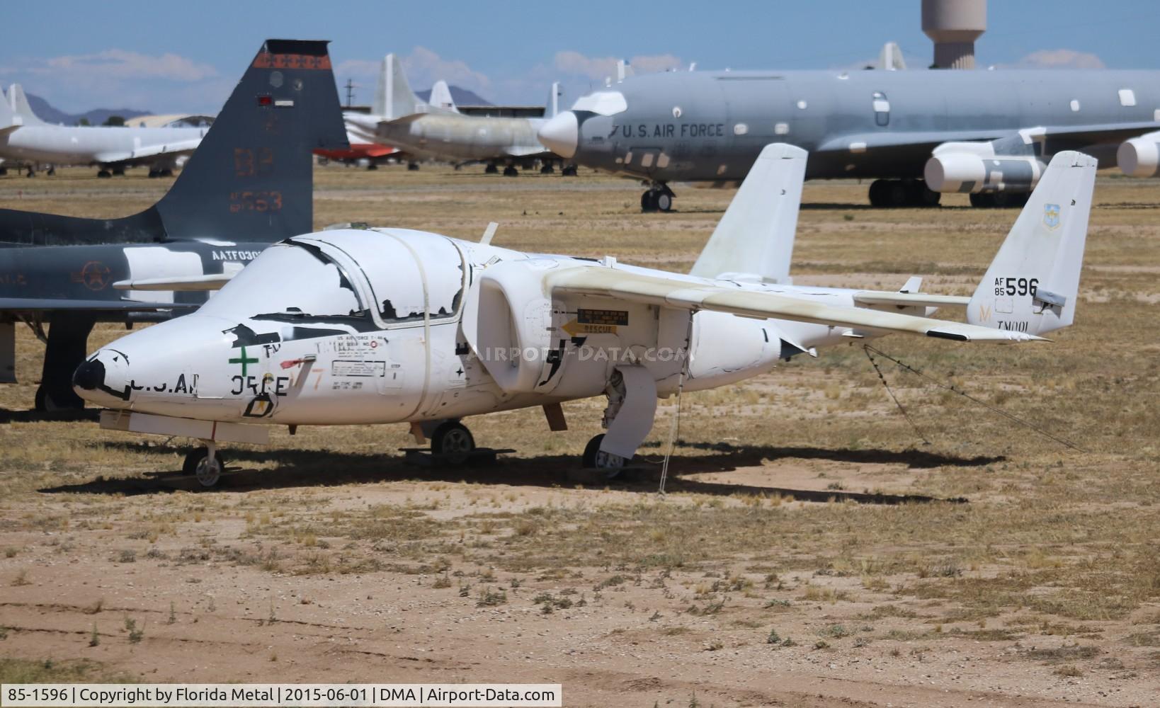 85-1596, 1985 Fairchild T-46A Eaglet C/N 5A-21, T-46A Eaglet