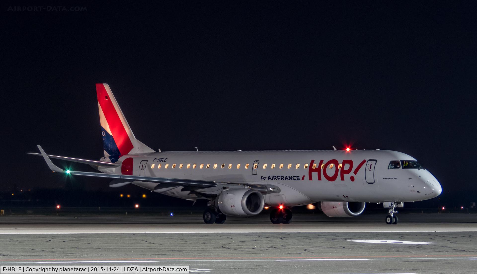 F-HBLE, 2007 Embraer 190LR (ERJ-190-100LR) C/N 19000123, Full ready for taxi