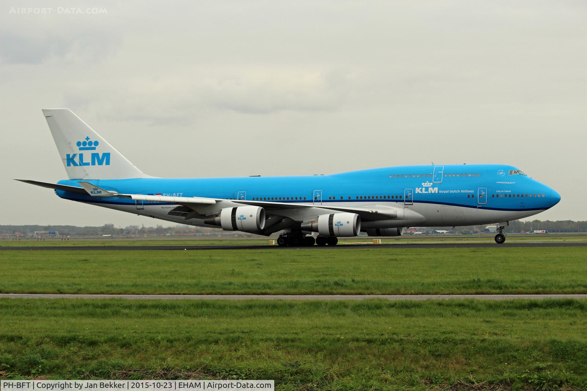 PH-BFT, 1997 Boeing 747-406BC C/N 28459, Schiphol, Polderbaan