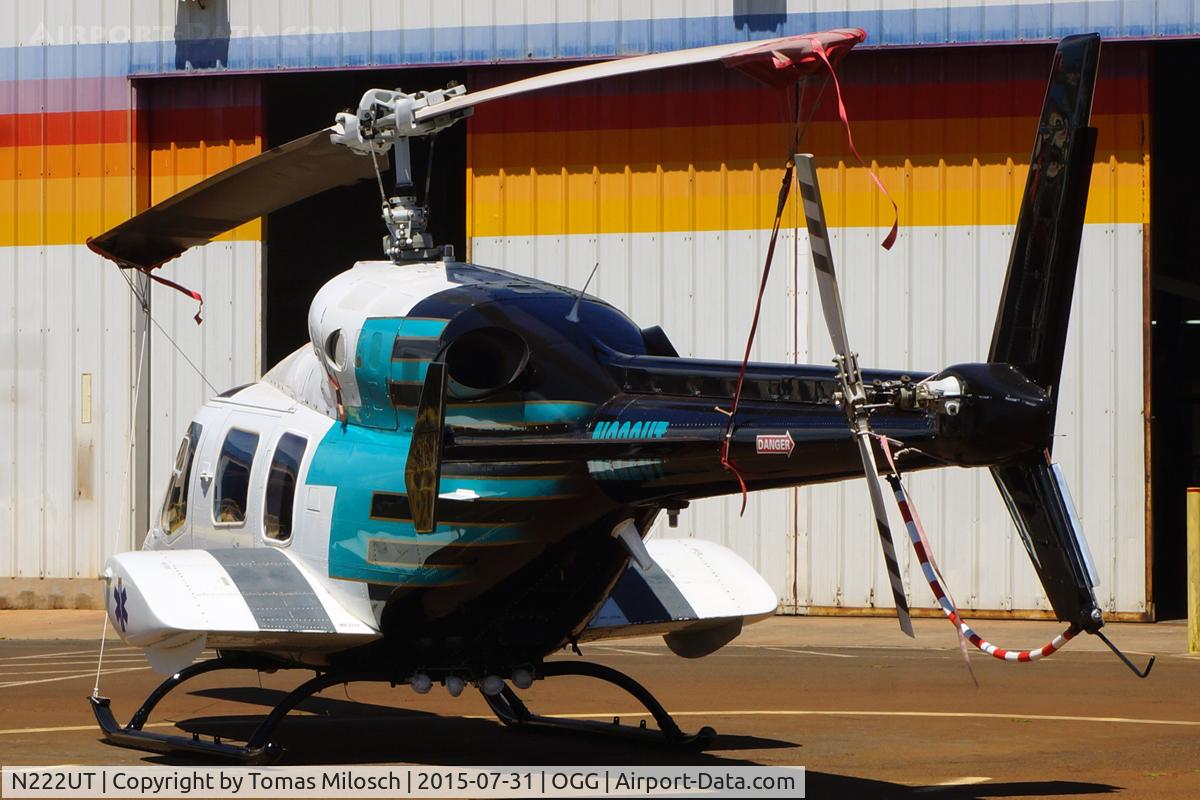 N222UT, 1987 Bell 222U C/N 47559, Pacific Helicopters