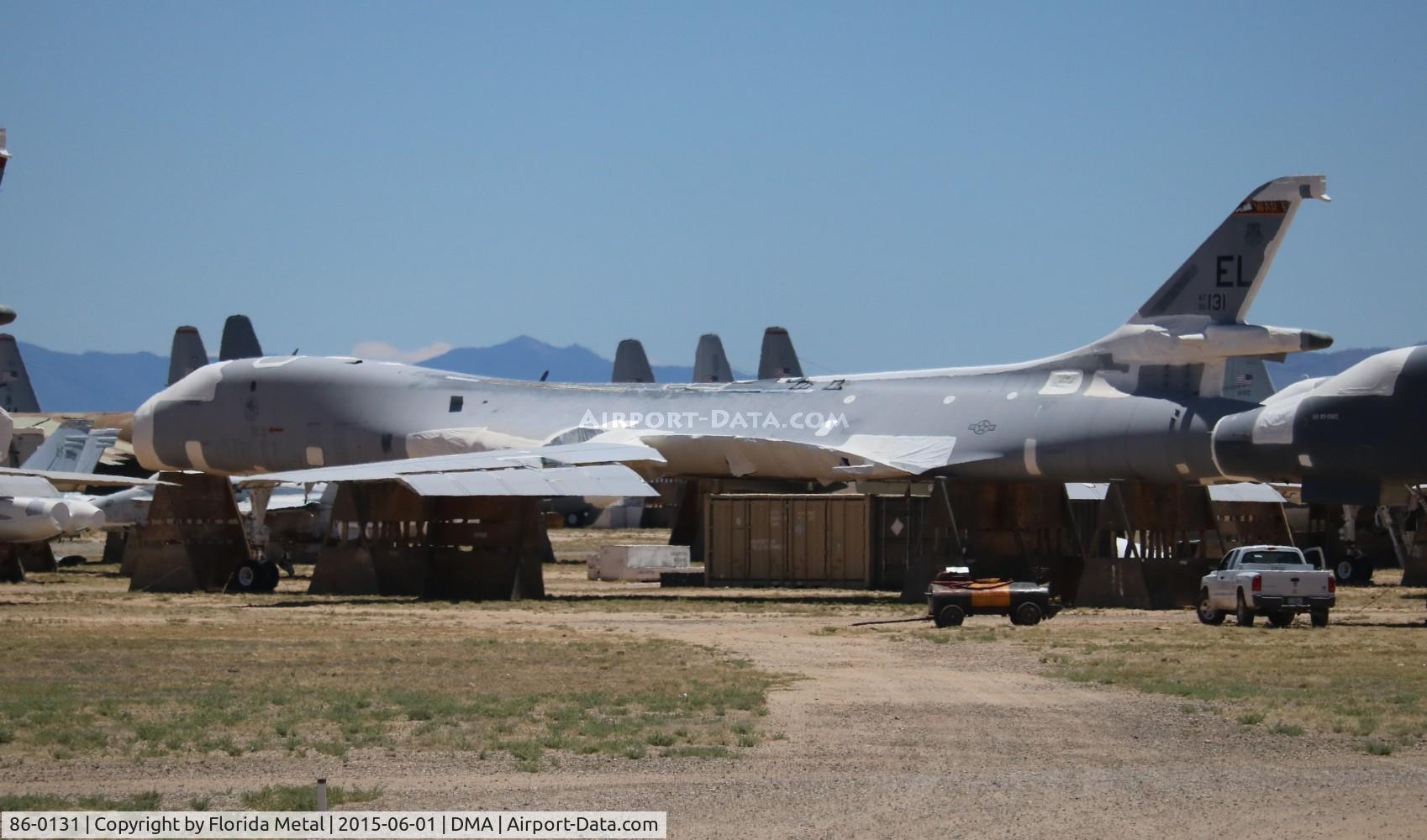 86-0131, 1986 Rockwell B-1B Lancer C/N 91, B-1B Lancer