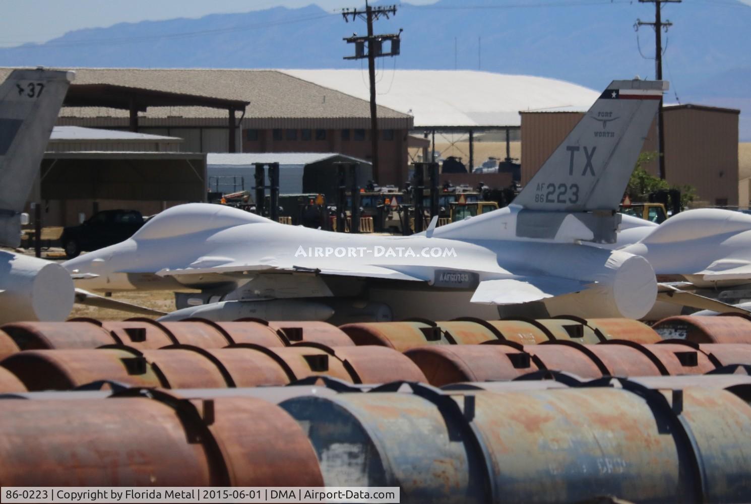 86-0223, 1986 General Dynamics F-16C Fighting Falcon C/N 5C-329, F-16C
