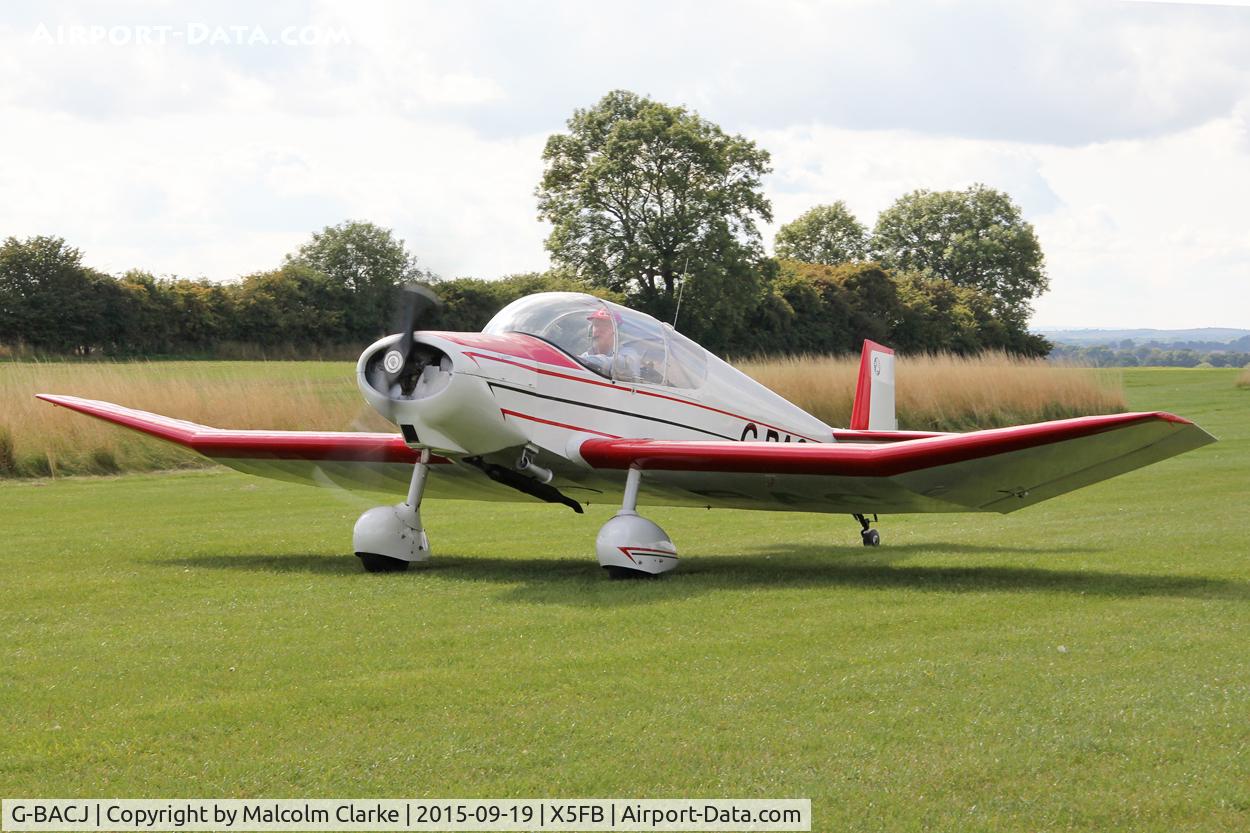 G-BACJ, 1966 Jodel D-120 Paris-Nice C/N 315, Jodel D-120 Paris-Nice at Fishburn Airfield, September 19th 2015.