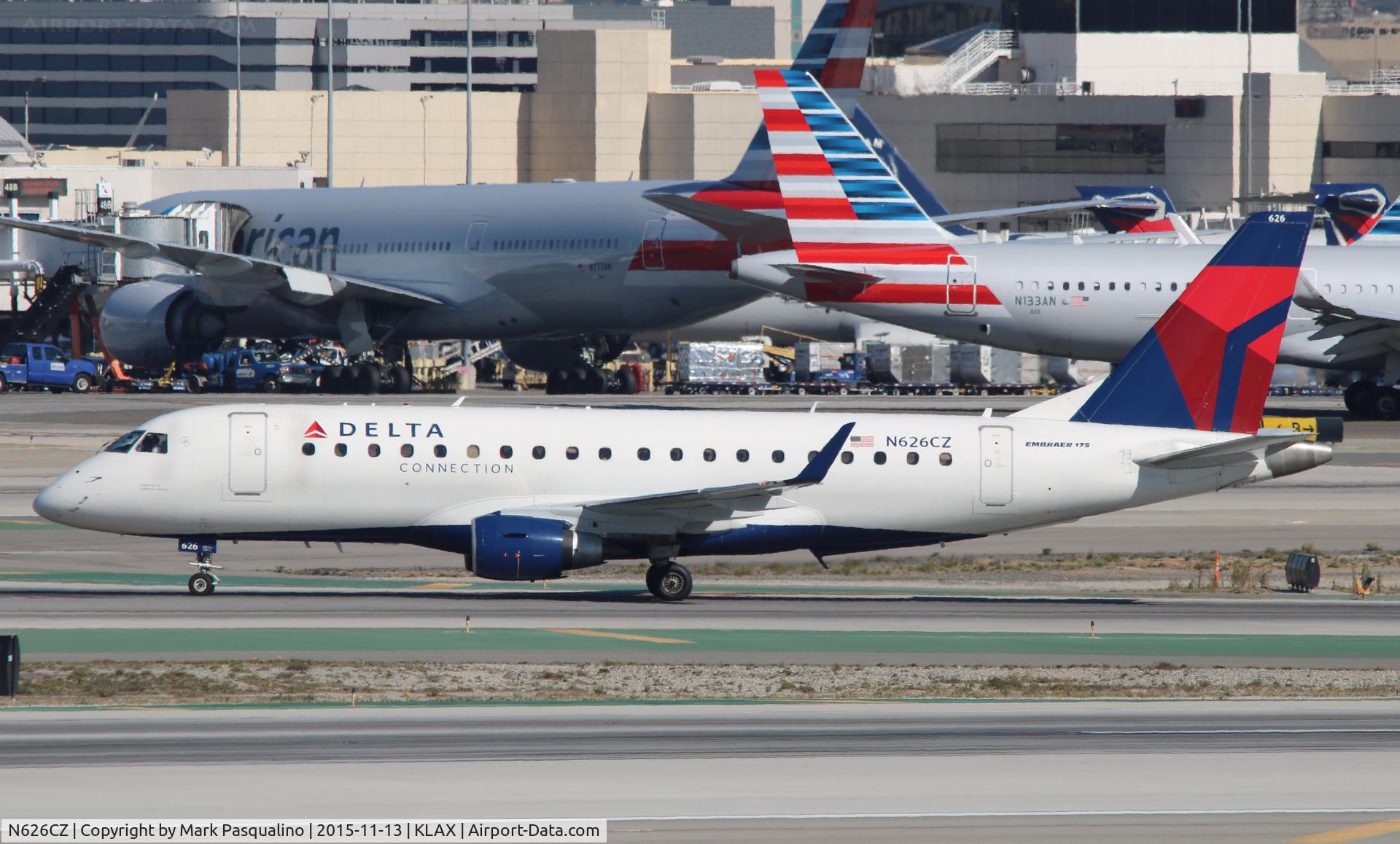 N626CZ, 2008 Embraer 175LR (ERJ-170-200LR) C/N 17000226, ERJ 170-200 LR