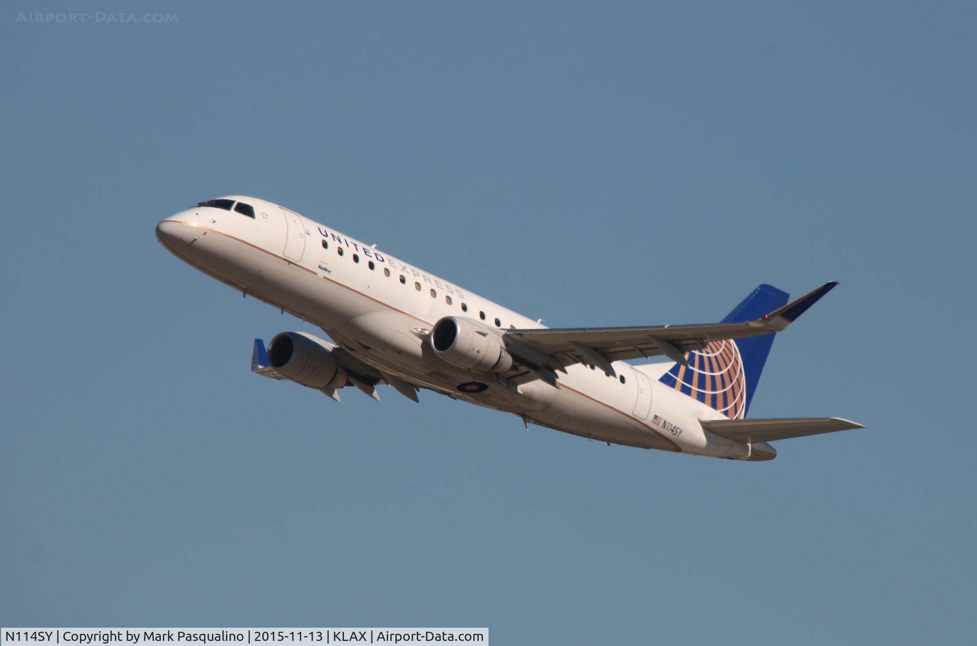 N114SY, 2014 Embraer 175LR (ERJ-170-200LR) C/N 17000410, ERJ 170-200 LR